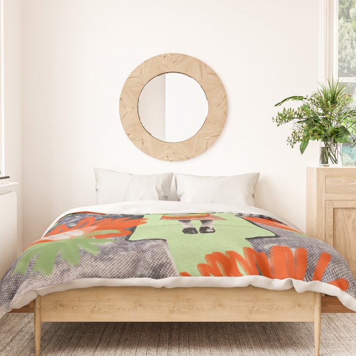 Protect the Flowers Duvet Cover Gallery Image 3