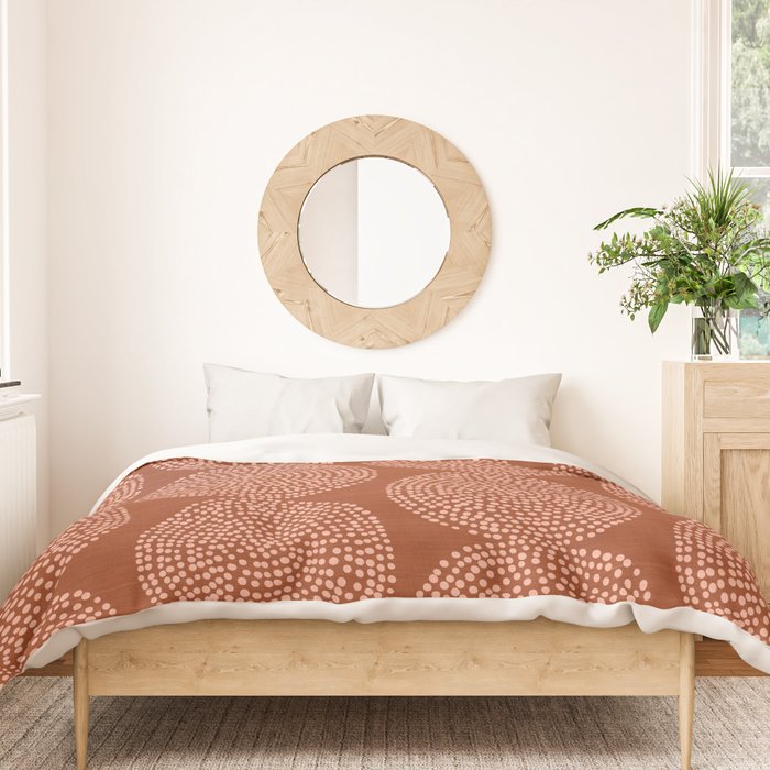 Beech in Rust Duvet Cover Gallery Image 3