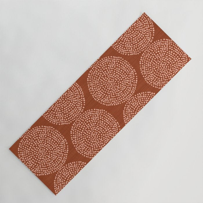 Beech in Rust Yoga Mat Gallery Image 1