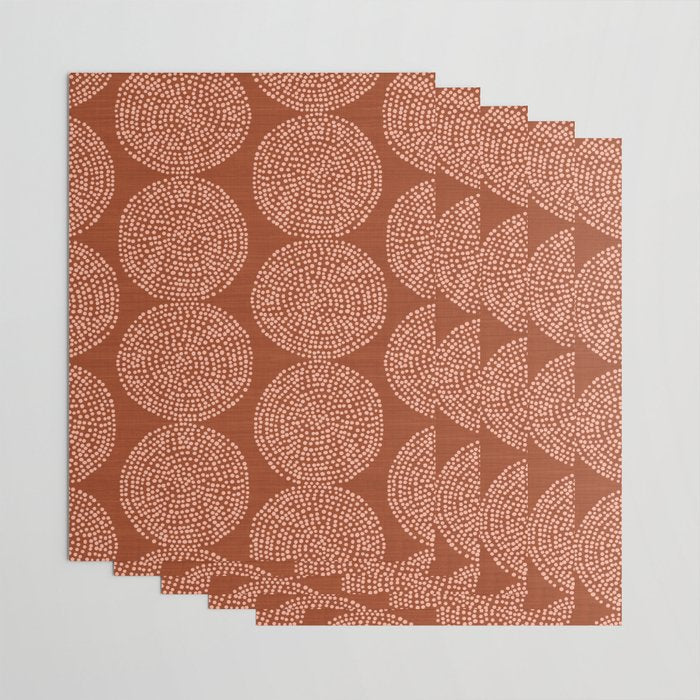 Beech in Rust Wrapping Paper Gallery Image 3