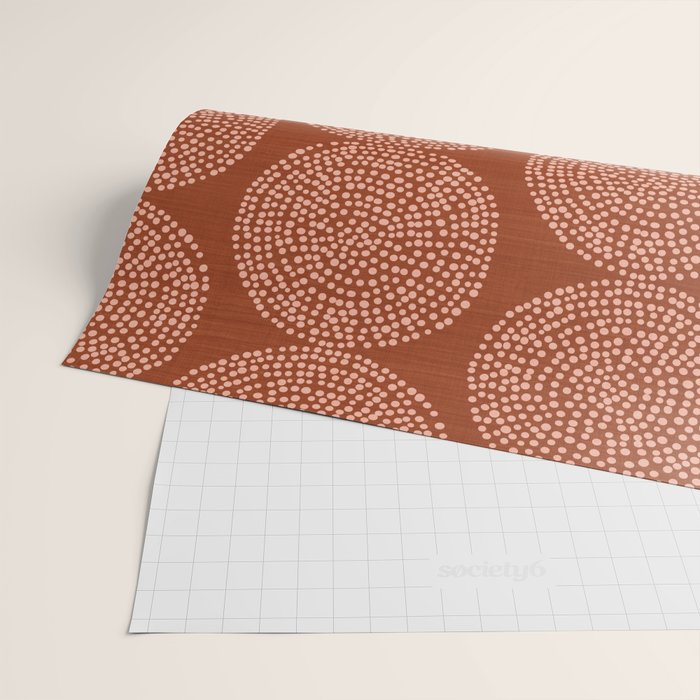 Beech in Rust Wrapping Paper Gallery Image 2