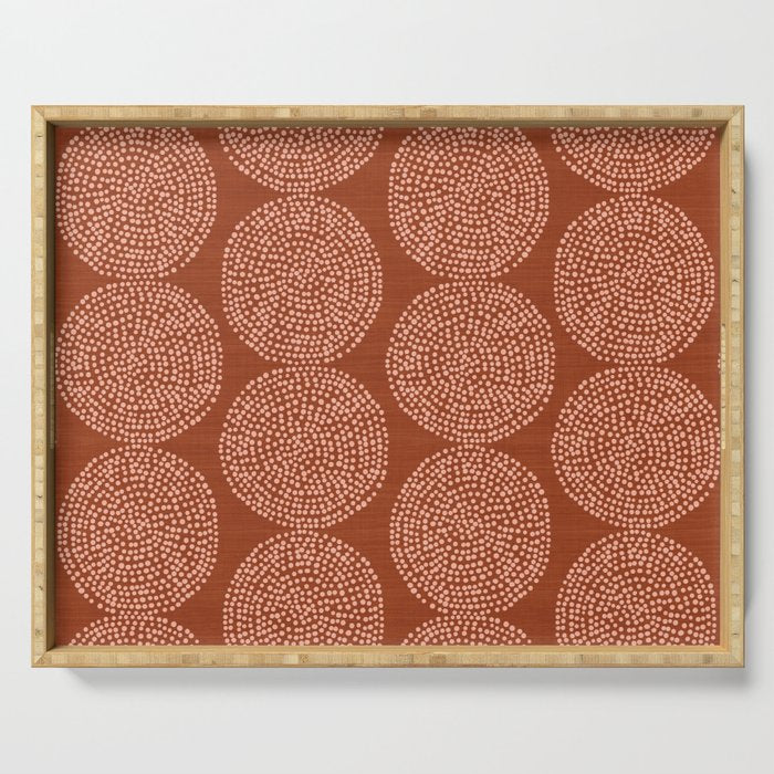 Beech in Rust Serving Tray Gallery Image 1