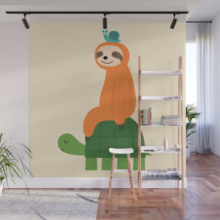 Slow Family Wall Mural Gallery Image 1
