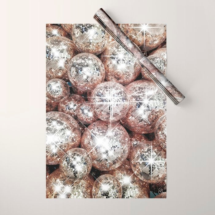 Disco Balls Wrapping Paper Gallery Image 1