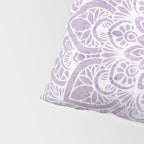 Boho, Mandala, Flower, Purple Pillow Sham Gallery Image 4
