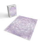 Boho, Mandala, Flower, Purple Jigsaw Puzzle Gallery Image 2