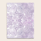 Boho, Mandala, Flower, Purple Notebook Gallery Image 4
