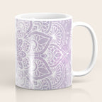 Boho, Mandala, Flower, Purple Coffee Mug Gallery Image 1