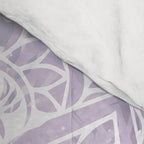 Boho, Mandala, Flower, Purple Comforter Gallery Image 4