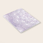 Boho, Mandala, Flower, Purple Notebook Gallery Image 3