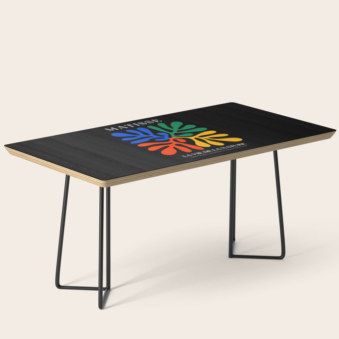 Nature Leaf Cutouts II: Night Edition | Mid-Century Henri Matisse Series Coffee Table Gallery Image 1