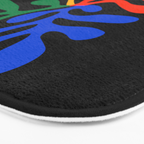 Nature Leaf Cutouts II: Night Edition | Mid-Century Henri Matisse Series Bath Mat Gallery Image 3