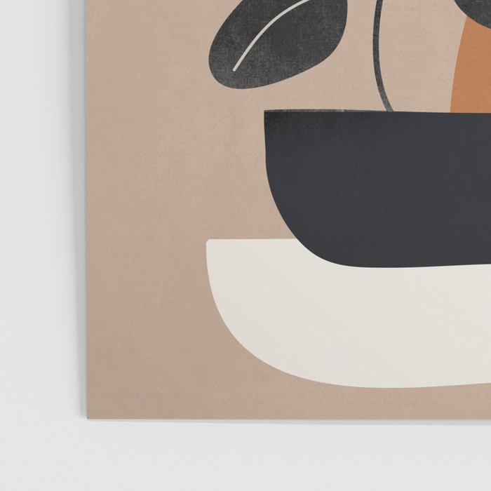 Modern Abstract Minimal Shapes Branches Art 7 Poster Gallery Image 3