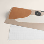 Modern Abstract Minimal Shapes Branches Art 7 Wrapping Paper Gallery Image 2