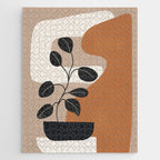 Modern Abstract Minimal Shapes Branches Art 7 Jigsaw Puzzle Gallery Image 1