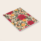 Poinsettia Flowers and Spices Notebook Gallery Image 3