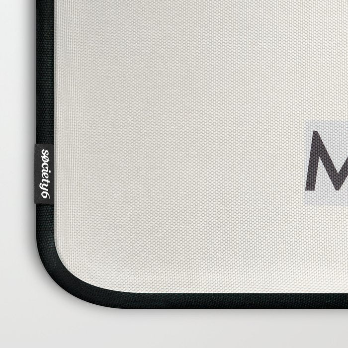 Less is more / Daily Reminder #2 Laptop Sleeve Gallery Image 3