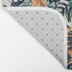 Cheetah in the wild rainforest Bath Mat Gallery Image 2