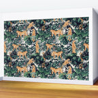 Cheetah in the wild rainforest Wall Mural Gallery Image 2