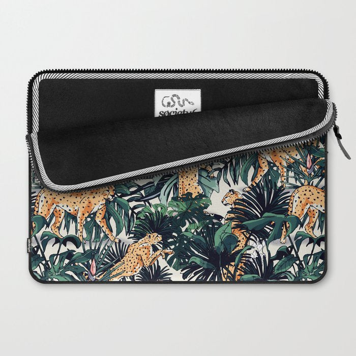 Cheetah in the wild rainforest Laptop Sleeve Gallery Image 2
