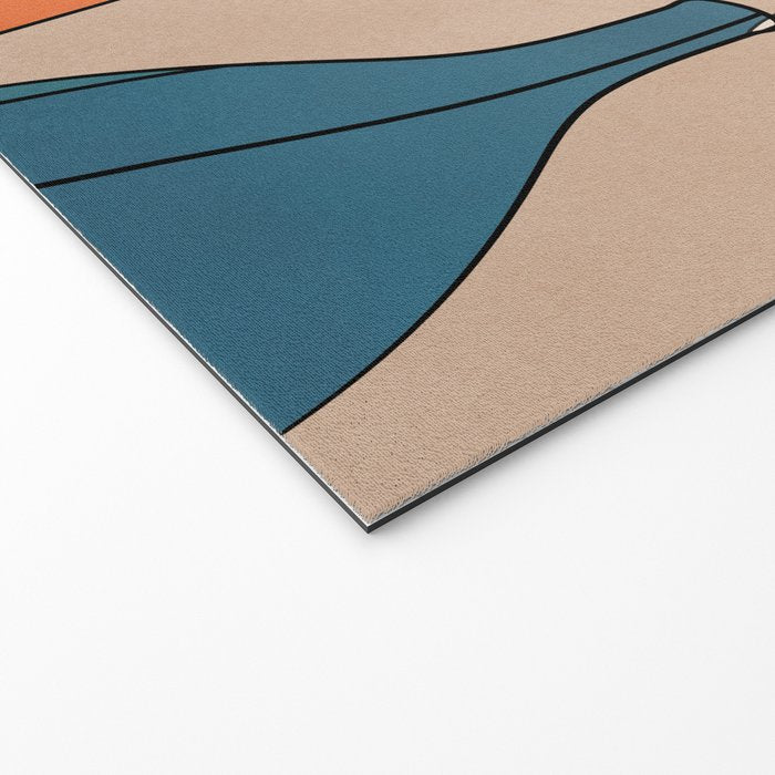 Modern Minimalist Abstract Vases 1 Welcome Mat Gallery Image 2