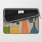 Modern Minimalist Abstract Vases 1 Laptop Sleeve Gallery Image 2