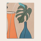 Modern Minimalist Abstract Vases 1 Notebook Gallery Image 4