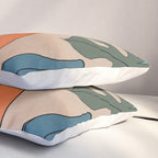 Modern Minimalist Abstract Vases 1 Pillow Sham Gallery Image 3
