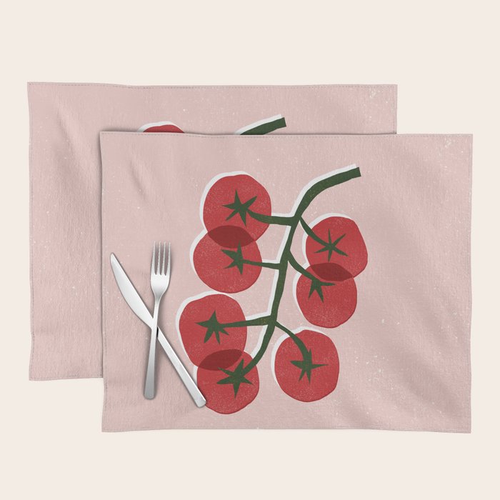 Tomatoes On A Branch Placemat Gallery Image 1