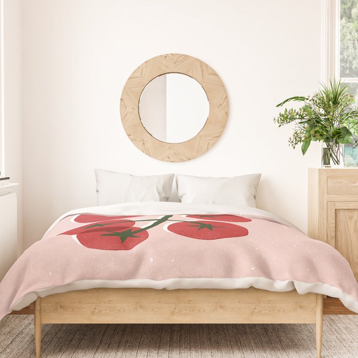 Tomatoes On A Branch Duvet Cover Gallery Image 3