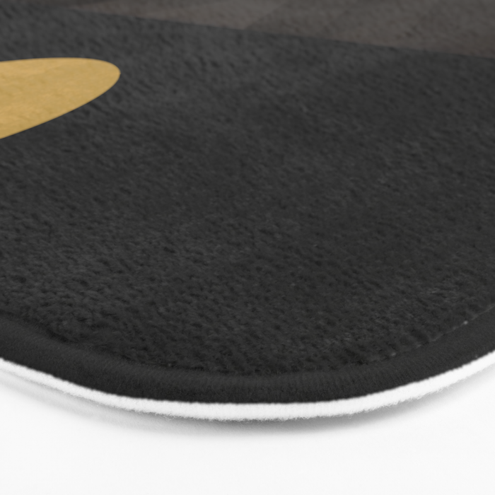 Moon Reflection on Quiet Ocean Bath Mat Gallery Image 3