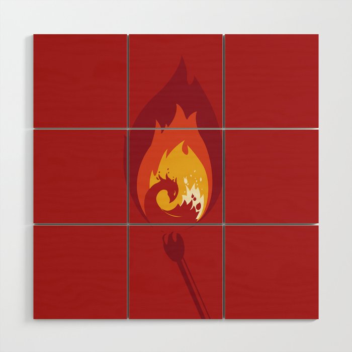 Phoenix Wood Wall Art Gallery Image 1