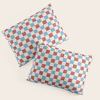Retro Checkerboard Pattern - Cozy Heirloom Pillow Sham Gallery Image 3