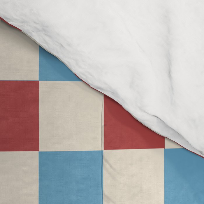 Retro Checkerboard Pattern - Cozy Heirloom Comforter Gallery Image 4