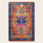 Saffron Elegance: Timeless Berber Atlas Moroccan Aesthetics Cutting Board Gallery Image 1