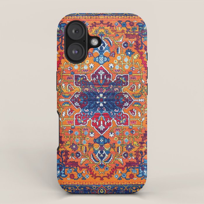 Saffron Elegance: Timeless Berber Atlas Moroccan Aesthetics iPhone Case Gallery Image 1