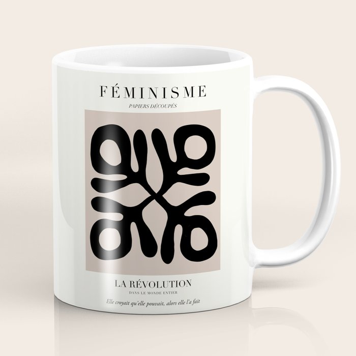 L'ART DU FÃMINISME X â Feminist Art â Matisse Exhibition Poster Coffee Mug Gallery Image 1