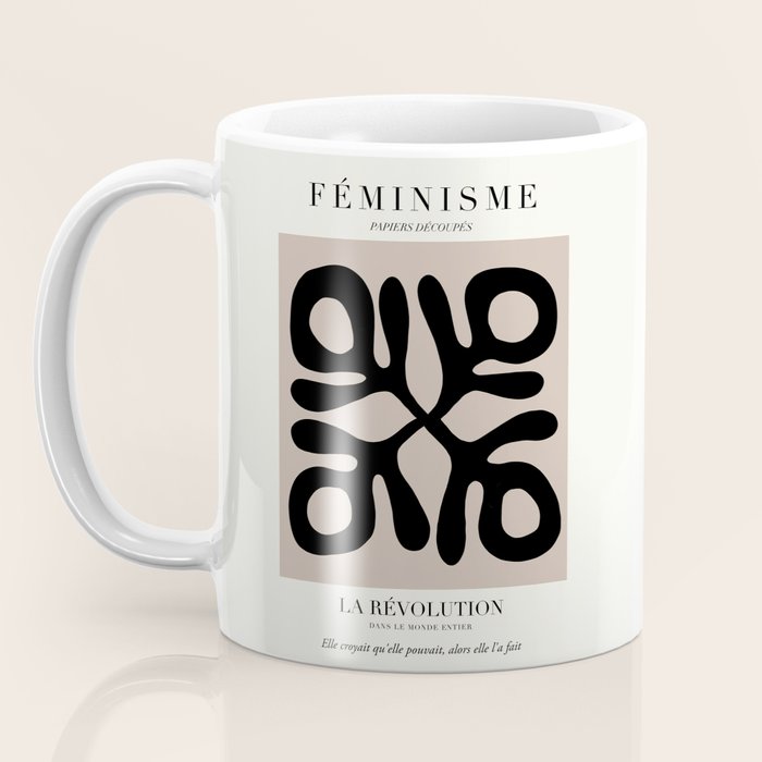 L'ART DU FÃMINISME X â Feminist Art â Matisse Exhibition Poster Coffee Mug Gallery Image 3