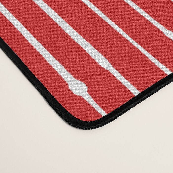 Geo (Red) Desk Mat Gallery Image 4