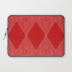 Geo (Red) Laptop Sleeve Gallery Image 1