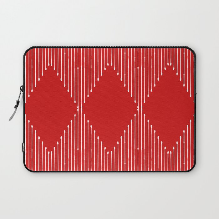 Geo (Red) Laptop Sleeve Gallery Image 1