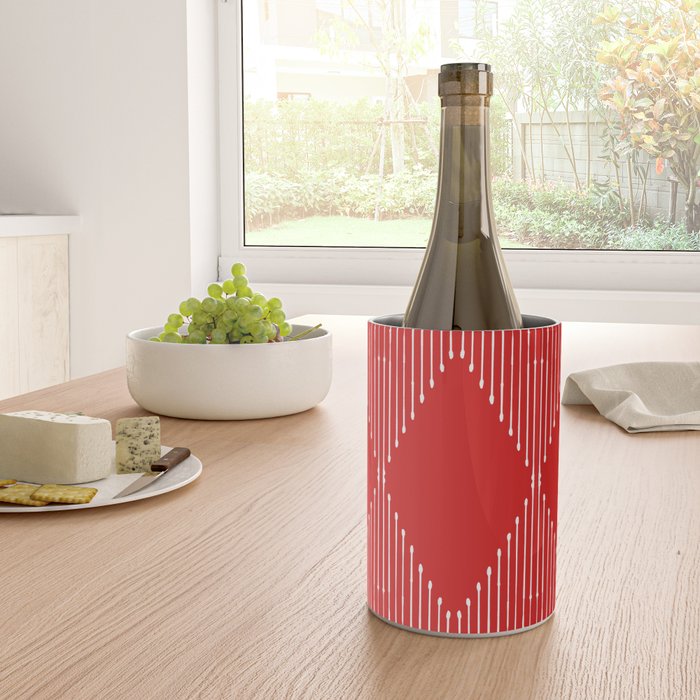 Geo (Red) Wine Chiller Gallery Image 4