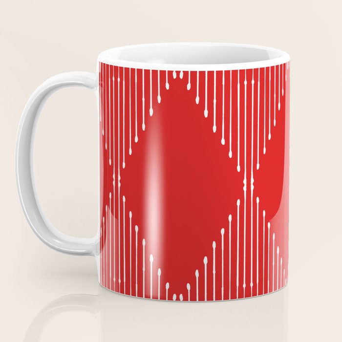 Geo (Red) Coffee Mug Gallery Image 3