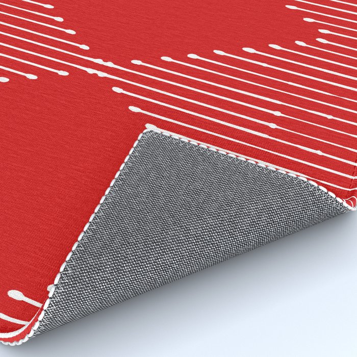Geo (Red) Rug Gallery Image 4