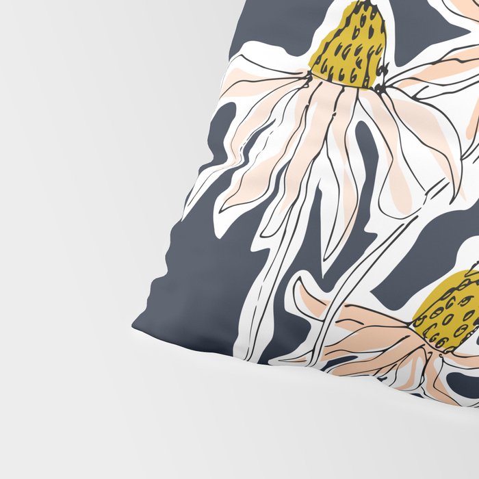 How time goes by - coneflower Pillow Sham Gallery Image 4