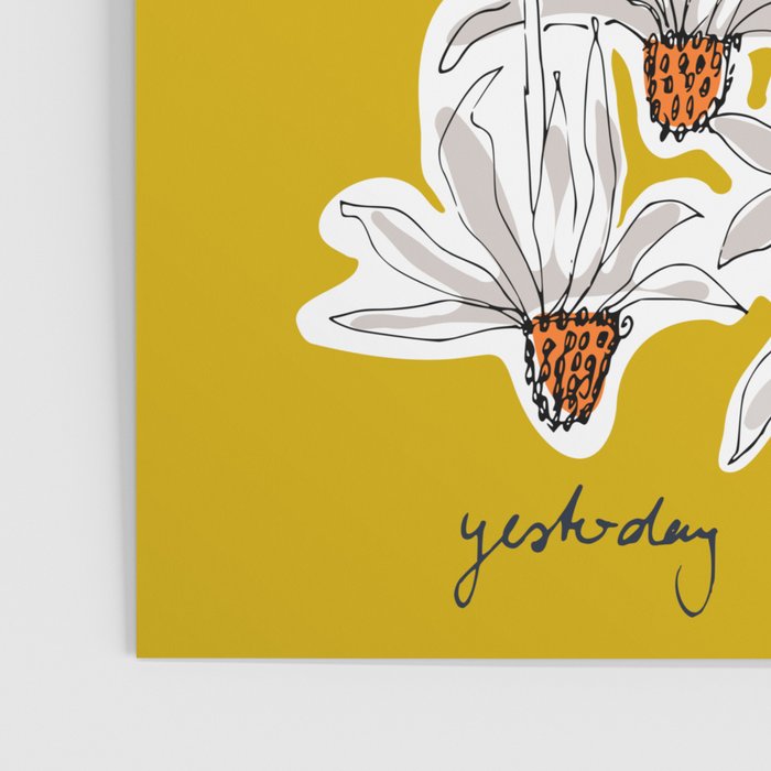 How time goes by - coneflower Poster Gallery Image 3