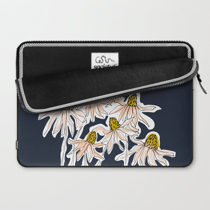 How time goes by - coneflower Laptop Sleeve Gallery Image 2