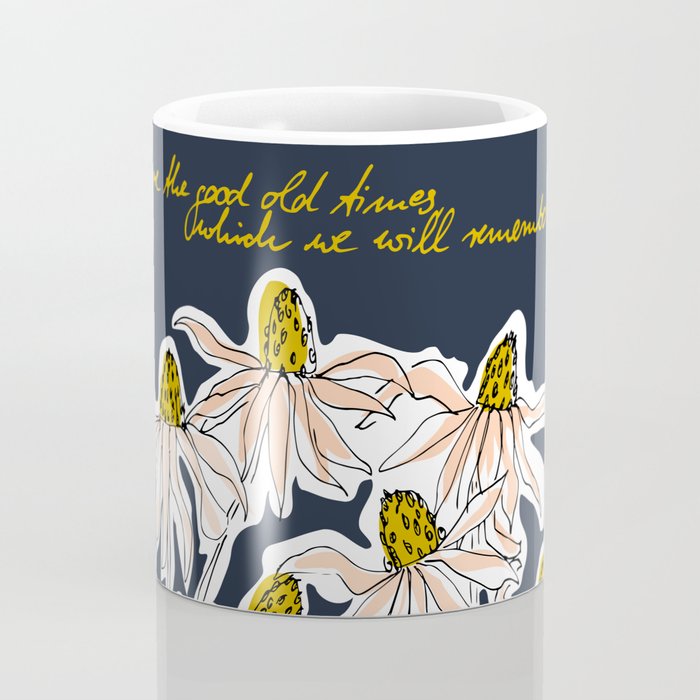 How time goes by - coneflower Coffee Mug Gallery Image 4