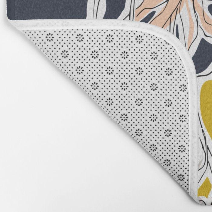 How time goes by - coneflower Bath Mat Gallery Image 2