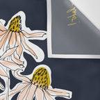 How time goes by - coneflower Wall Tapestry Gallery Image 3